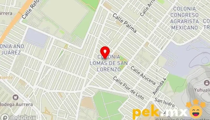 mapa de Plomeria y Electricidad Electricista en Iztapalapa, Ciudad de México