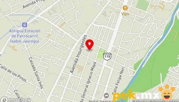 mapa de Plomería Y Electricidad Fontanero en San Pedro Apatlaco