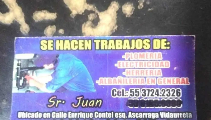 Plomeria Y Electricidad Sr Juan Del Propietario - Iztapalapa, Ciudad de México