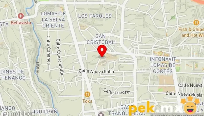 mapa de Plomeria y Electricidad Valencia S.A. de C.V. Fontanero en Cuernavaca