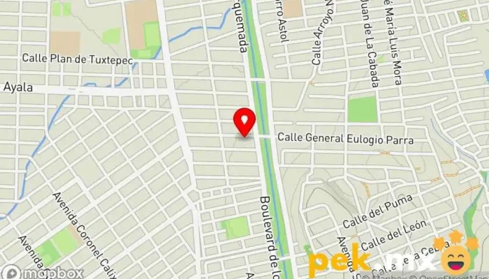 mapa de Plomero 24 horas Fontanero en Culiacán Rosales