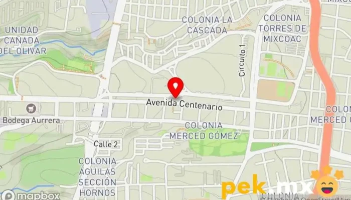 mapa de PLOMERO ELECTRICISTA GAS Contratista en Álvaro Obregón, Ciudad de México