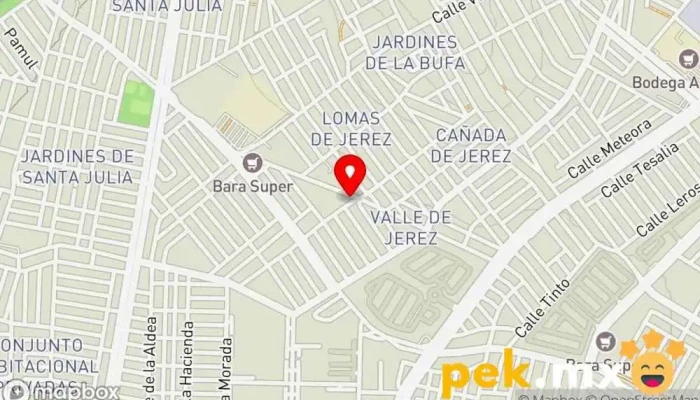 mapa de Plomero Electricista Mañon Contratista general, Fontanero en León de los Aldama