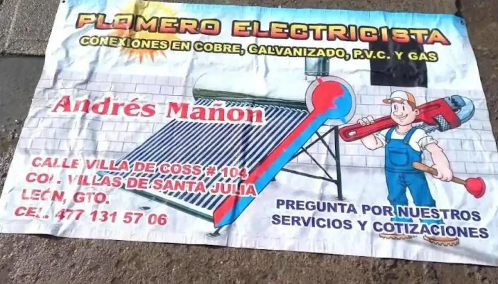 Plomero Electricista Manon Promocion - León de los Aldama