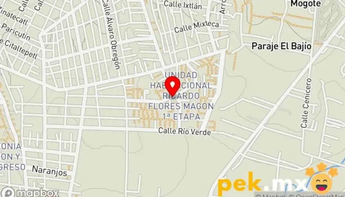 mapa de Plomero Electricista Electricista en Oaxaca de Juárez