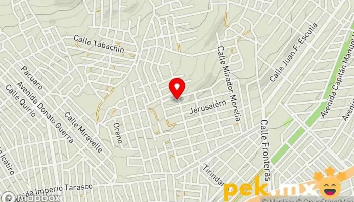 mapa de Plomero Electricista Electricista, Fontanero en Morelia