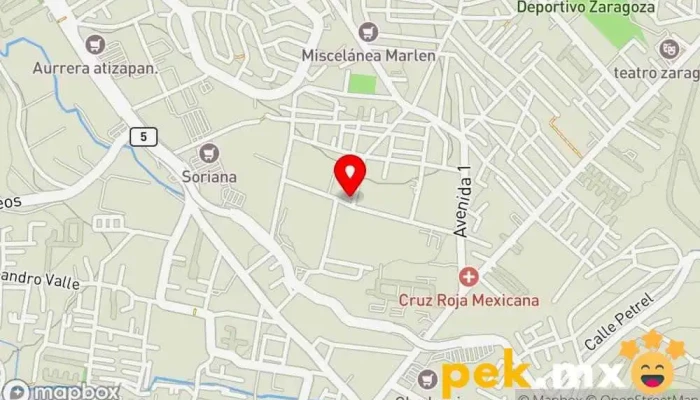 mapa de Plomero en Atizapan Fontanero en Cdad. López Mateos