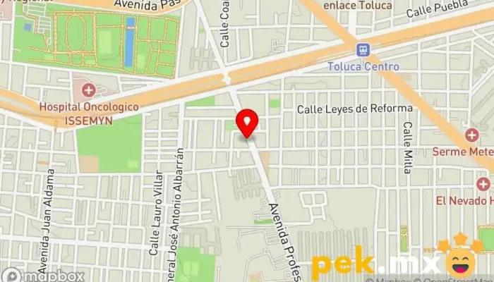 mapa de Plomero Maruri Fontanero en Toluca de Lerdo