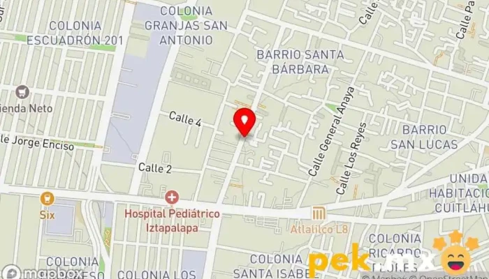 mapa de plomero y electricista Electricista en Iztapalapa, Ciudad de México