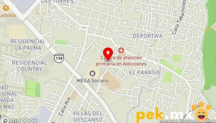mapa de Plomero y Electricista Simer Fontanero en Jiutepec