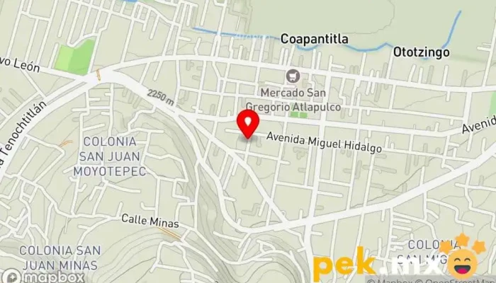 mapa de Plomero,Electrisista, Mantenimiento general y Tlapaleria  en Xochimilco, Ciudad de México