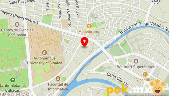 mapa de PORTONES ELECTRICOS CU Servicio de instalación eléctrica en Culiacán Rosales