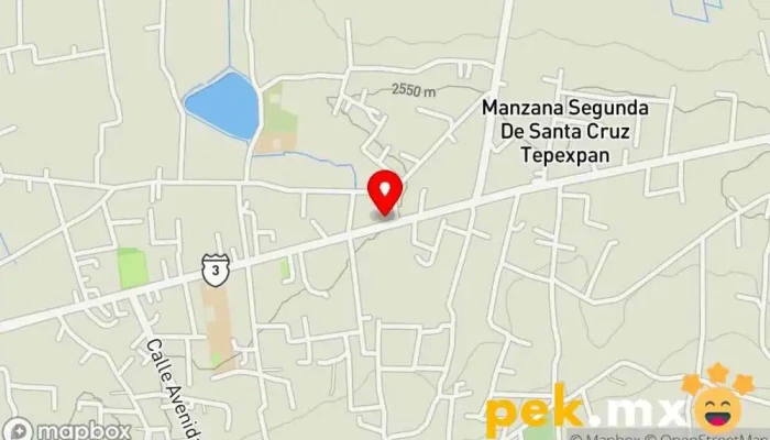 mapa de POZO LN 106 Compañía suministradora de agua en Jiquipilco