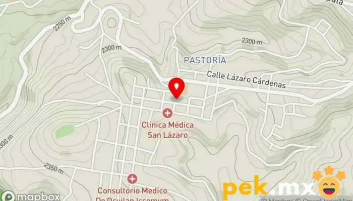 mapa de Presidencia Municipio de Ocuilan Oficina de gobierno local en Ocuilan de Arteaga