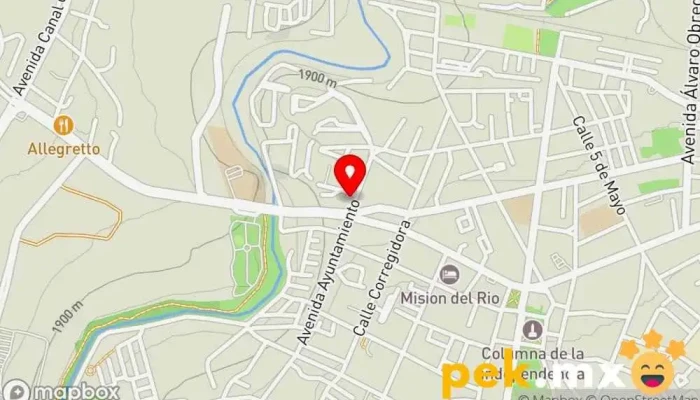 mapa de Proyecto Y Construccion De Electricidad Sa De Cv Electricista, Arquitecto en San Juan del Río