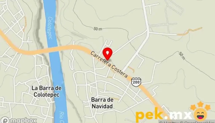 mapa de PROYECTOS ELÉCTRICOS JOMA S. DE R.L Servicio de instalación eléctrica en Puerto Escondido