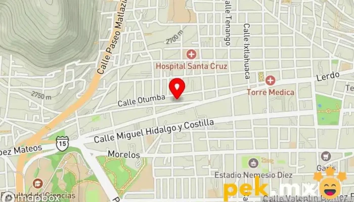 mapa de Rancho de Dolores Parque en Santa María Zolotepec