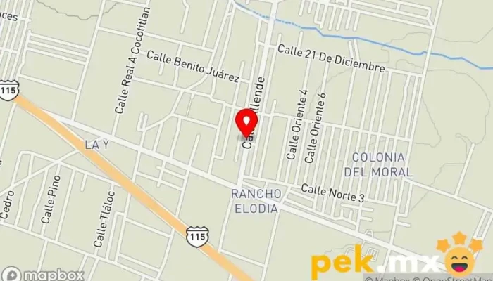 mapa de Reciclajes De Tlapala Centro de reciclaje en La Candelaria Tlapala