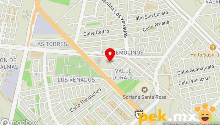 mapa de Redes de Datos Contratista de telecomunicaciones, Proveedor de equipos audiovisuales, Tienda de accesorios informáticos, Servicio de instalación eléctrica, Proveedor de sistemas de seguridad en Mazatlán