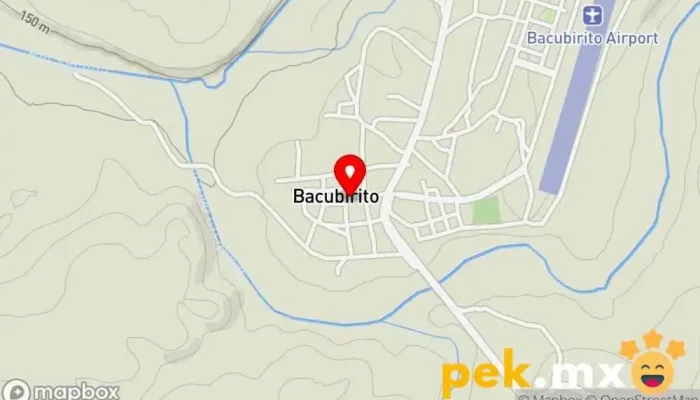 mapa de Refaccionaria y Ferreteria Bacubirito Ferretería en Bacubirito