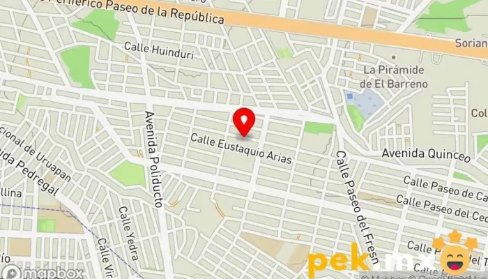 mapa de Reparación y instalación eléctrica Electricista en Morelia