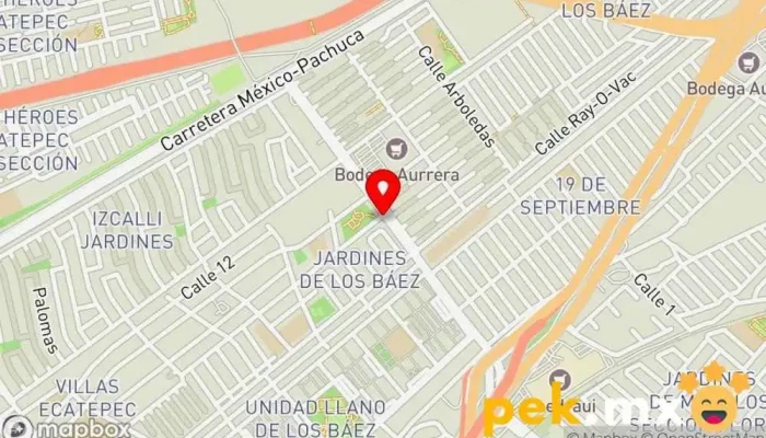 mapa de Richarplomer electricidad Contratista en Ecatepec de Morelos