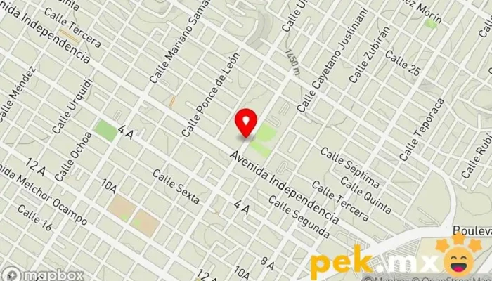 mapa de Rilez Mexicana Tienda de electricidad en Chihuahua