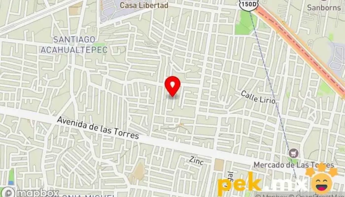 mapa de SAHAYKA Electricista en Iztapalapa, Ciudad de México