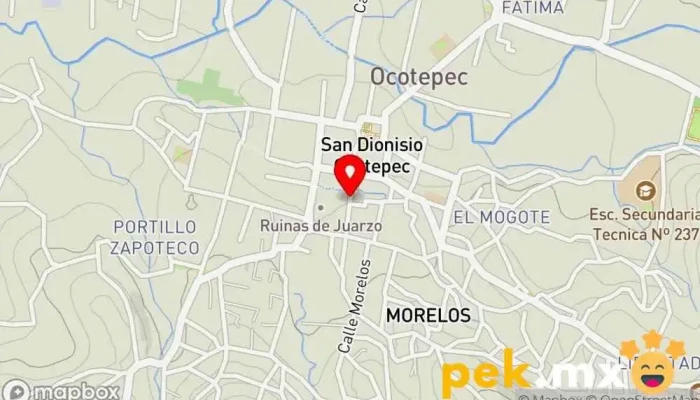 mapa de Salud H2O Compañía suministradora de agua en San Dionisio Ocotepec