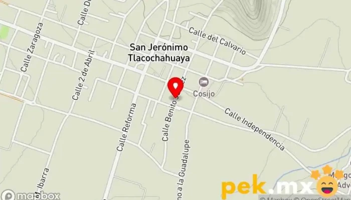 mapa de San jeronimo tlacochahuaya Escuela primaria en San Jerónimo Tlacochahuaya