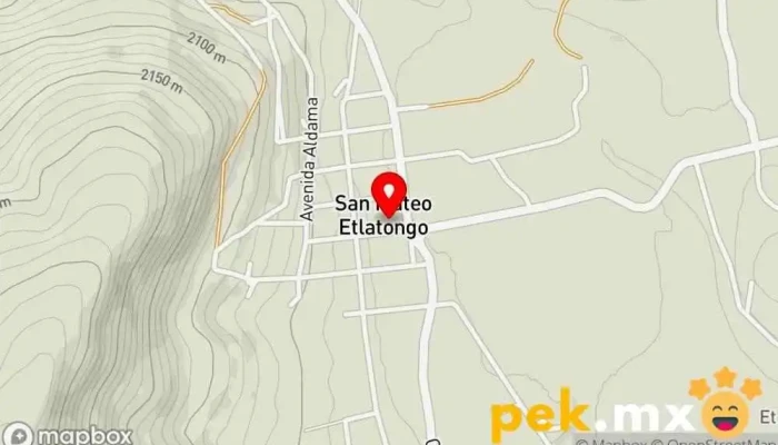 mapa de San Mateo Etlatongo  en San Mateo Etlatongo