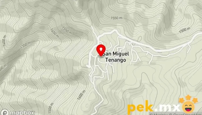 mapa de San Miguel Tenango  en San Miguel Tenango