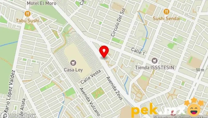 mapa de SELCO ELECTRICIDAD Tienda de electricidad en Culiacán Rosales