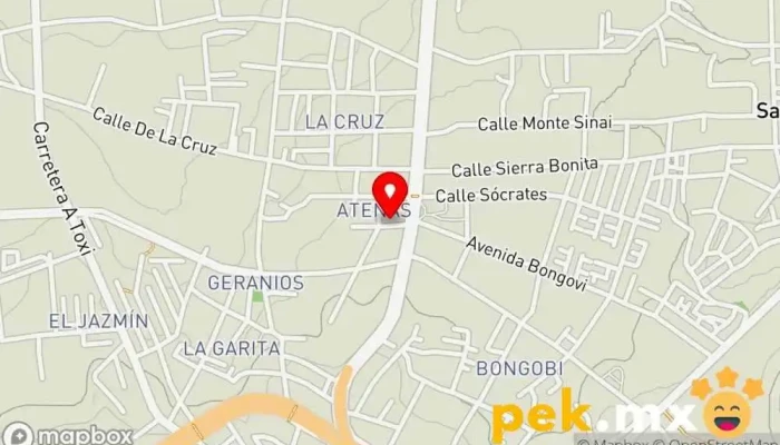 mapa de Serv. Eléctrico Automotriz Servicio de reparación de sistemas eléctricos para automóviles en Atlacomulco de Fabela