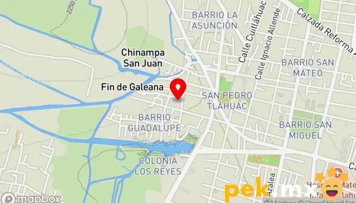 mapa de Servi-romero. Electricista en Tláhuac, Ciudad de México