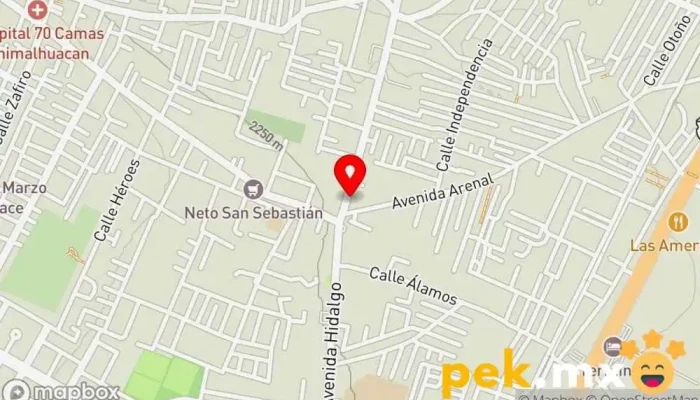 mapa de Servicio Auto-Eléctrico 
