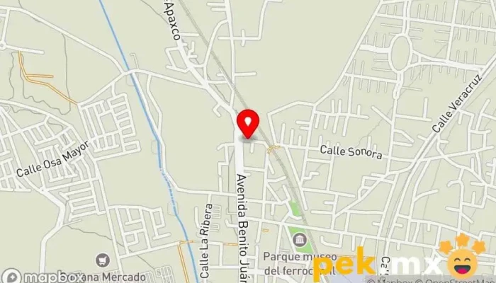 mapa de Servicio Automotriz Acosta Taller de reparación de automóviles en Huehuetoca