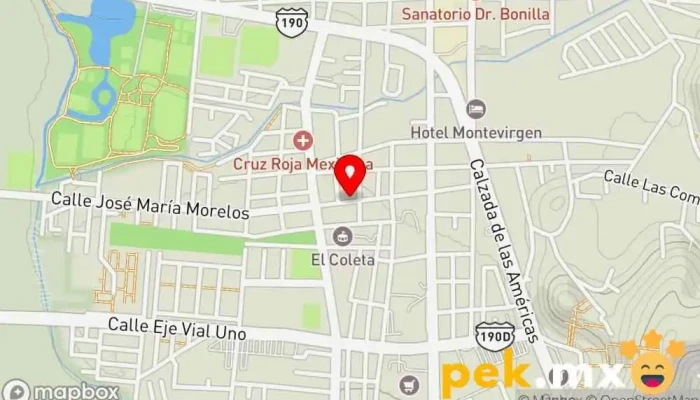 mapa de Servicio De Fontaneria Y Electricidad Martinez Fontanero, Electricista en San Cristóbal de las Casas