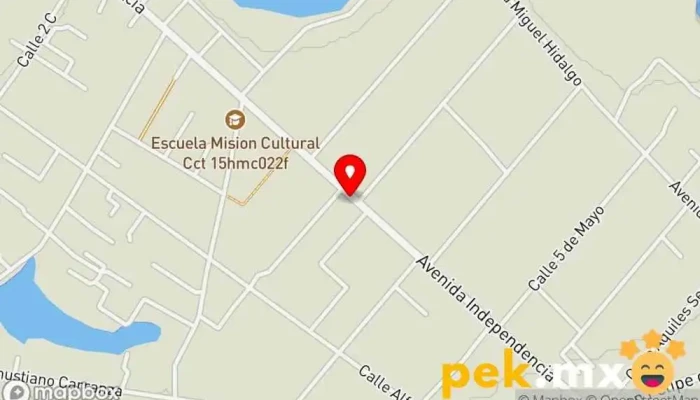 mapa de Servicio De Plomería Y Electricidad ''Kikin''  en Emiliano Zapata