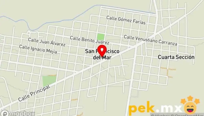 mapa de servicio electrico automotriz eduard2 Taller de automóviles en San Francisco del Mar