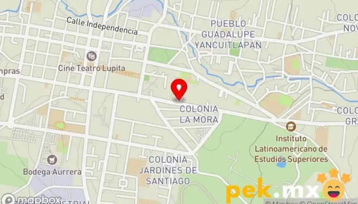 mapa de Servicio Electrico Automotriz 