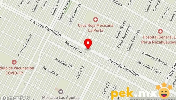mapa de Servicio Electrico Automotriz Gabriel Servicio de reparación de sistemas eléctricos para automóviles en Cdad. Nezahualcóyotl