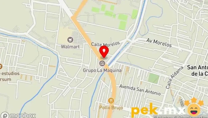 mapa de Servicio Electrico Automotriz Sn. Pedro Taller de automóviles en San Antonio de la Cal