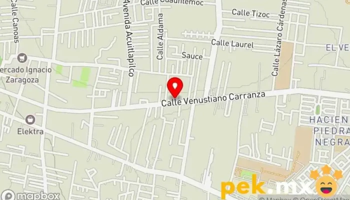 mapa de Servicio Eléctrico Automotriz Victor Servicio de reparación de sistemas eléctricos para automóviles en Chimalhuacán