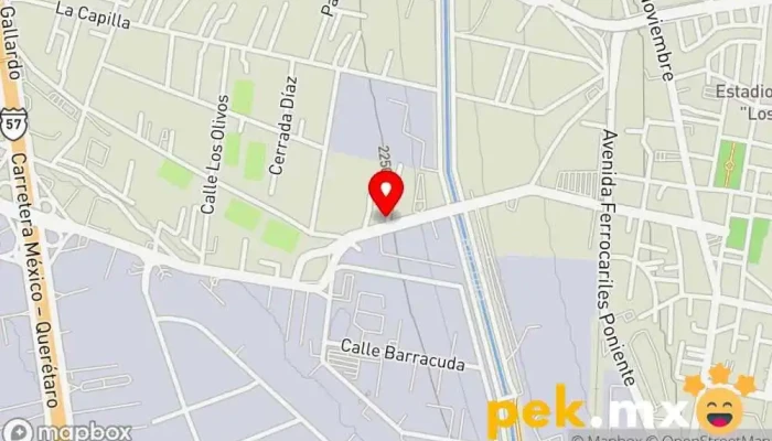 mapa de Servicio Eléctrico Barberena Servicio de reparación de sistemas eléctricos para automóviles, Taller de reparaciones eléctricas en Cuautitlán