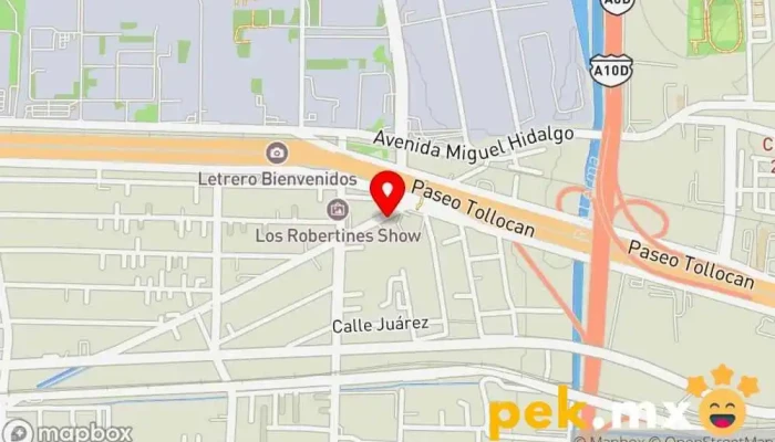 mapa de Servicio Eléctrico Carlos Servicio de reparación de sistemas eléctricos para automóviles en San Mateo Atenco