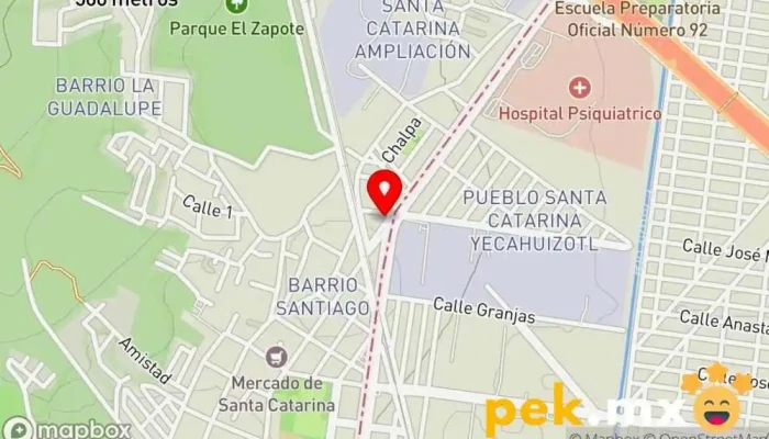 mapa de Servicio Eléctrico Concepción Servicio de reparación de sistemas eléctricos para automóviles en Tláhuac, Ciudad de México