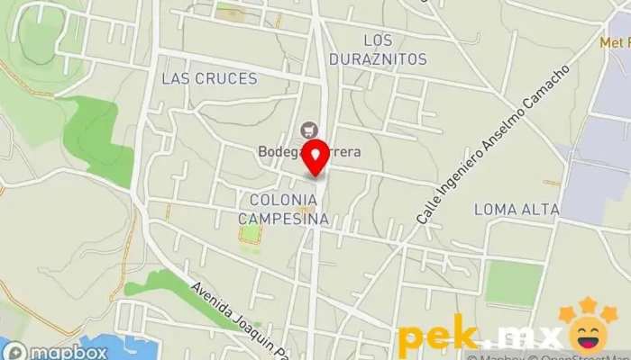 mapa de Servicio Electrico Del Valle Taller de reparación de automóviles en Santa Cruz Atizapán