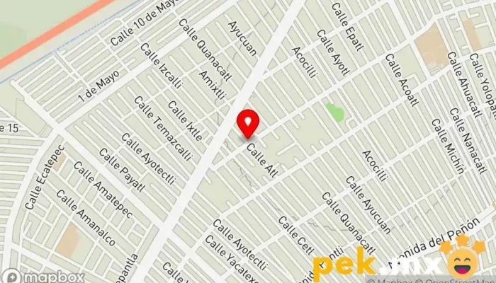 mapa de Servicio Eléctrico Domínguez Servicio de reparación de sistemas eléctricos para automóviles en Chimalhuacán