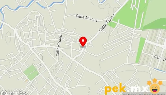 mapa de Servicio eléctrico el rojo Comercio en Huilango